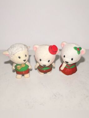 Calico Critters Holiday 3 Small Figurines